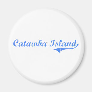 Catawba Island Ohio Classic Design Magnet