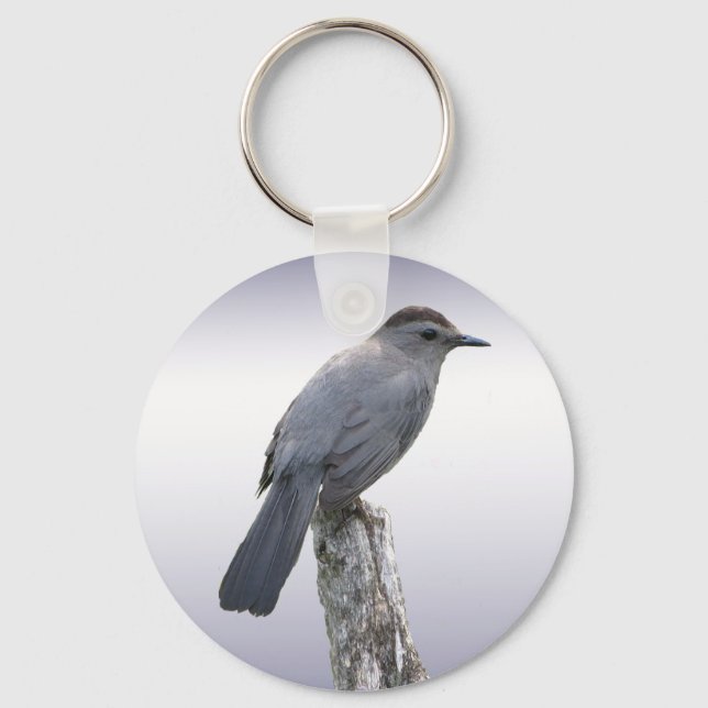 Catbird Keychain (Front)