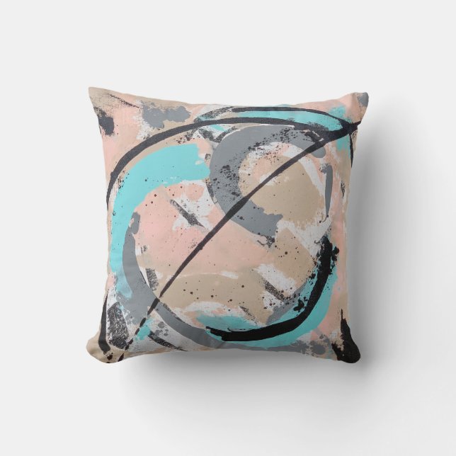 Catch 22 16 x 16 Outdoor Throw Pillow (Front)