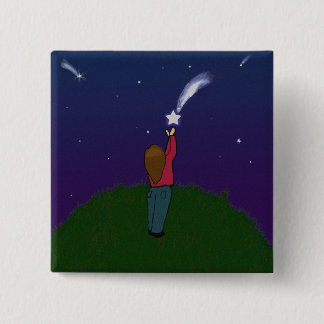 Catch a Falling Star 2 Inch Square Button