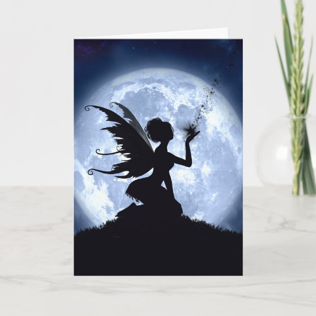 Catch a Falling Star Greeting Card (Front)