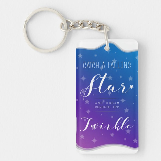 Catch a Falling Star Keychain (Front)