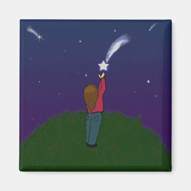 Catch a Falling Star Magnet (Front)