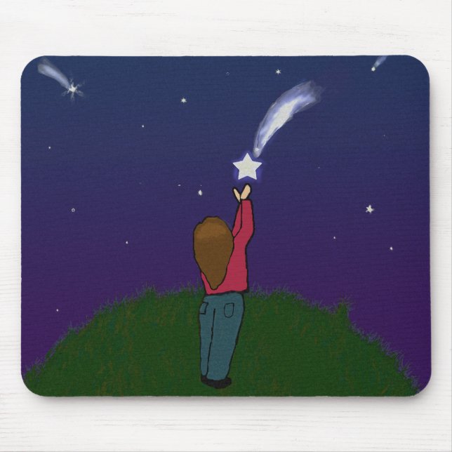 Catch a Falling Star Mouse Pad (Front)