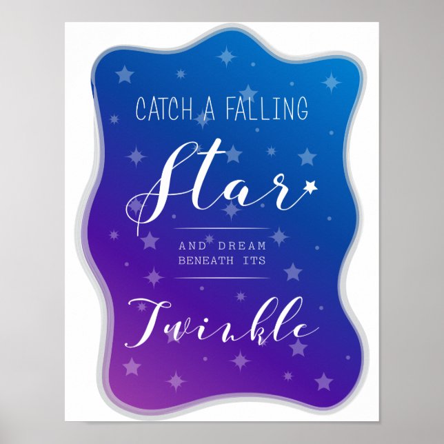 Catch a Falling Star Poster (Front)