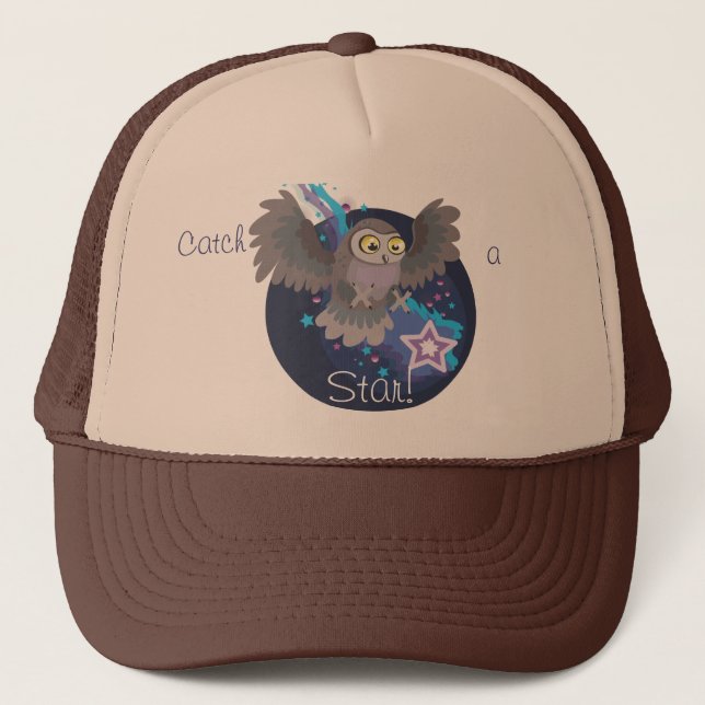 Catch a Star!~owl hat (Front)