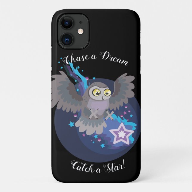 Catch a Star!~ owl i pod touch case (Back)