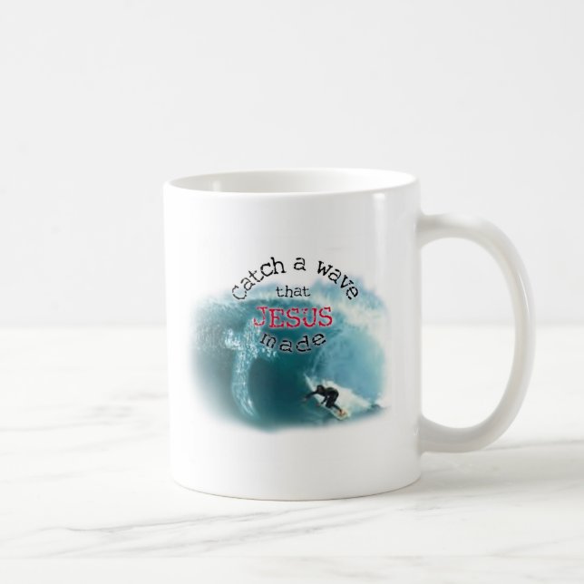 Catch a Wave Coffee Mug (Right)