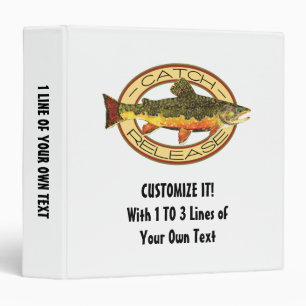 Catch and Release Fishing Binder