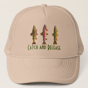 Catch and Release Fly Fishing for Trout Trucker Hat