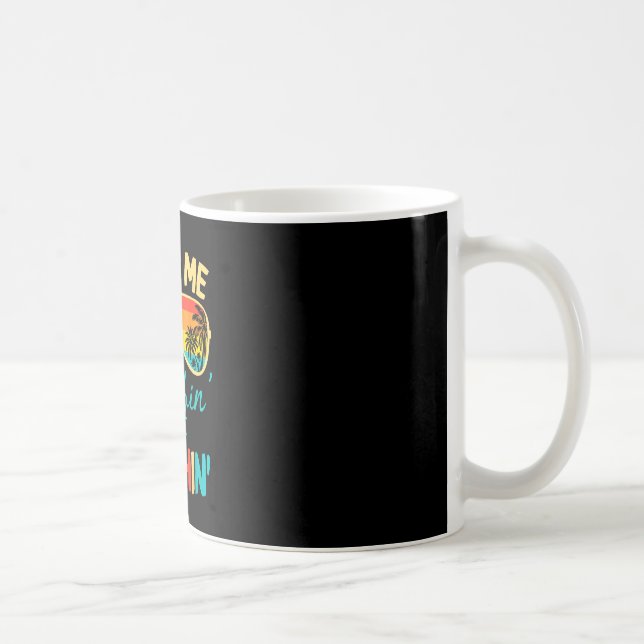 Catch beaching not teaching teacher summer coffee mug (Right)