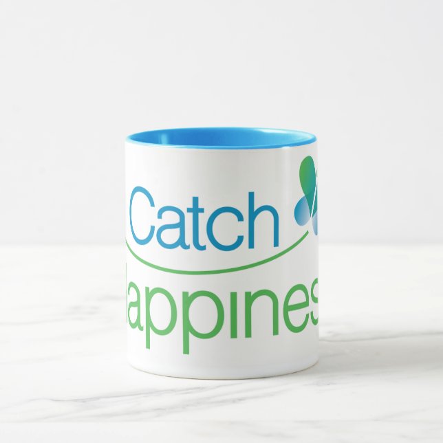 Catch Happiness in your moments! Mug (Center)