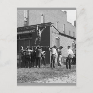 Catch Me If You Can: 1920 Postcard