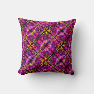 Catch me if you can Pinky! Rainbow maze Throw Pillow