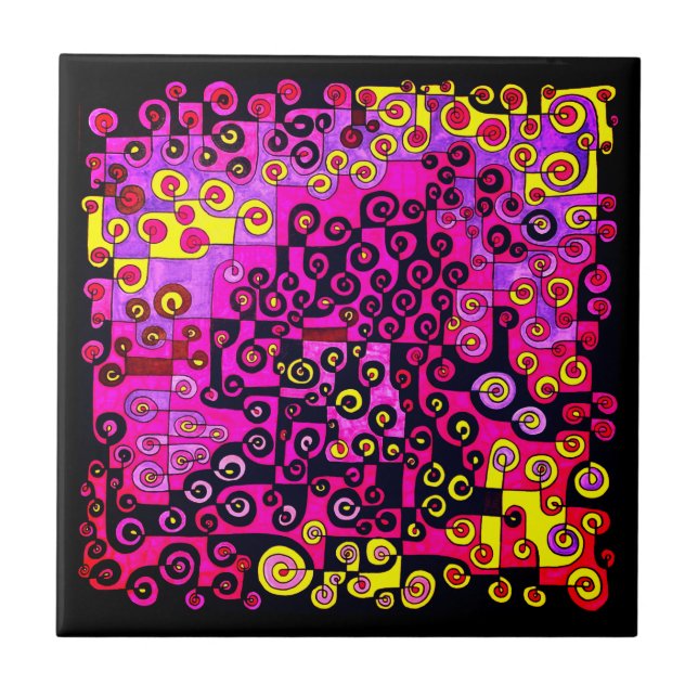 Catch me if you can Pinky!  Tile (Front)