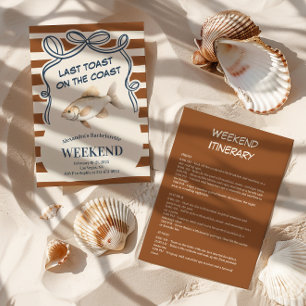 Catch of the Day Bachelorette  Invitation