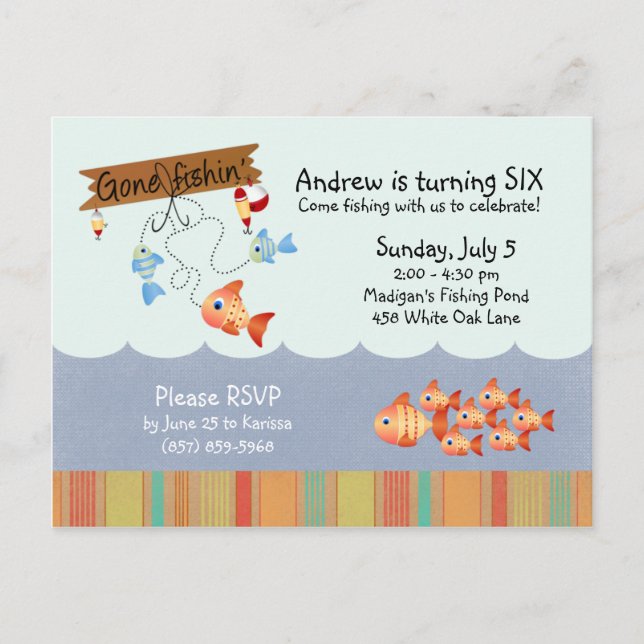 Catch of the Day Postcard (Front)