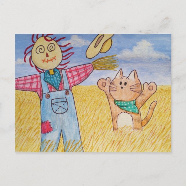 "Catch!" Postcard (Front)