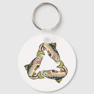 Catch & Release Fishing Keychain