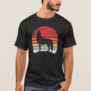 Catch Some Rays Vintage Retro Coyote - Black, Sma T-Shirt
