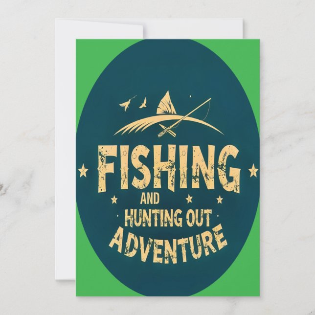 Catch the Adventure Invitation (Front)