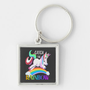 Catch the Rainbow - Unicorn Designs-15989 Keychain