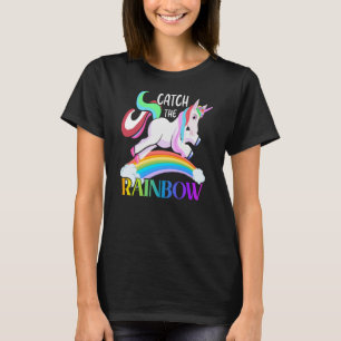 Catch the Rainbow - Unicorn Designs-15989 T-Shirt