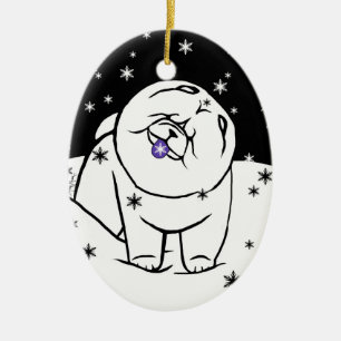 CATCH THE SPIRIT OF THE SEASON Limited to 150 Ceramic Ornament