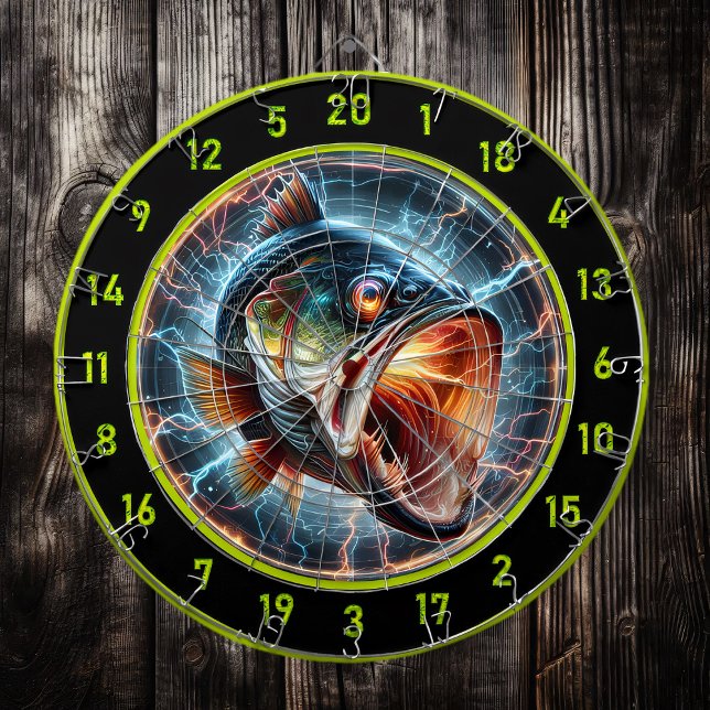 Catch the Thrill with Bass Style Dartboard (Creator Uploaded)