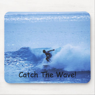 Catch The Wave! Mouse Pad