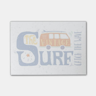 Catch The Wave Poster Post-it Notes