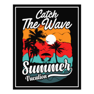 Catch The Wave Summer Vacation Photo Print