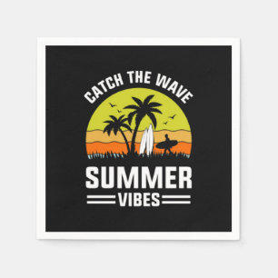 Catch The Wave Summer Vibes-64193 Napkin