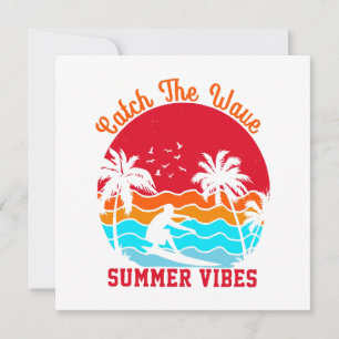 Catch the Wave Summer Vibes Invitation