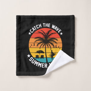 Catch the Wave Summer Vibes Wash Cloth