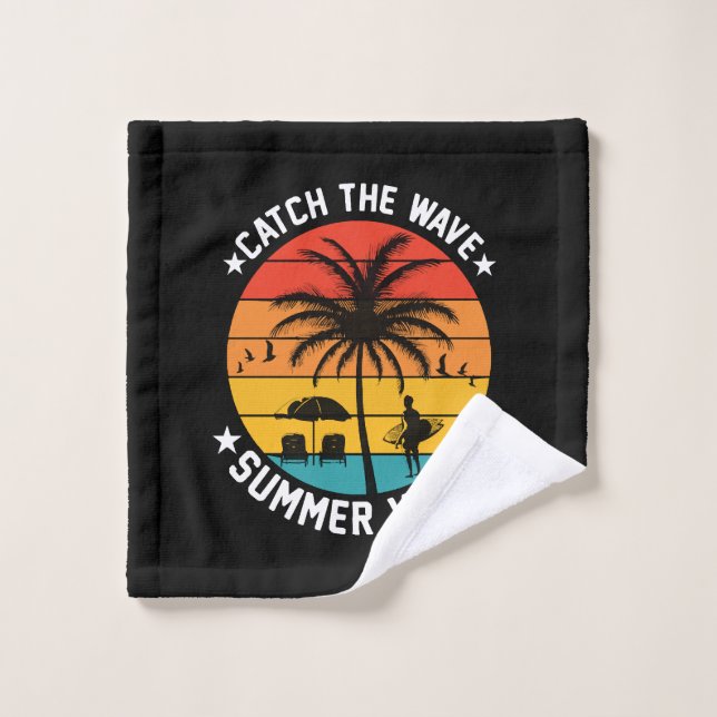 Catch the Wave Summer Vibes Wash Cloth (Wash Cloth)