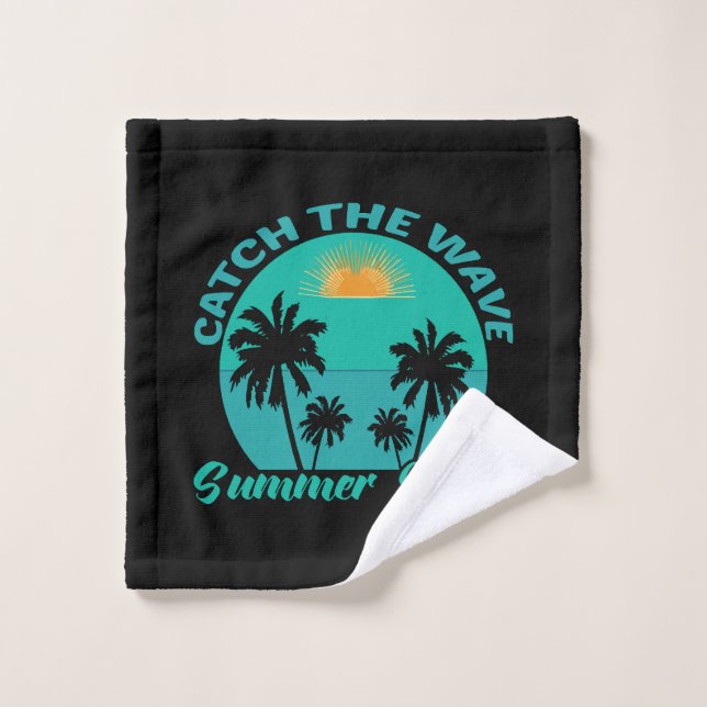 Catch the Wave Summer Vibes Wash Cloth (Wash Cloth)