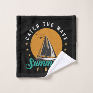 Catch the Wave Summer Vibes Wash Cloth
