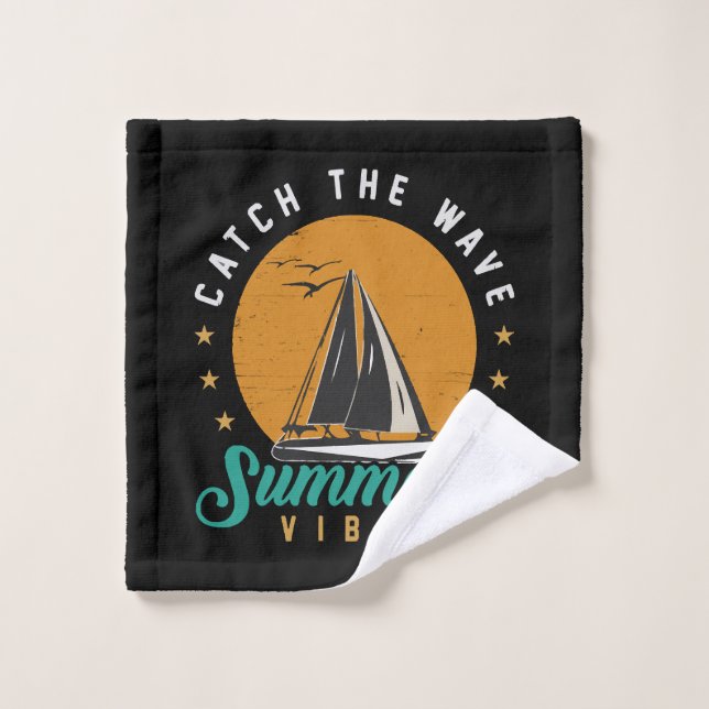 Catch the Wave Summer Vibes Wash Cloth (Wash Cloth)