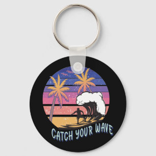 Catch Your Wave Keychain