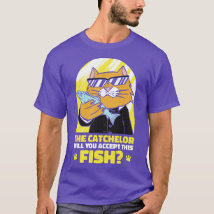 Catchelor Single Life Cat Bachelor Partying T-Shirt