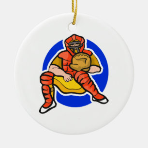 Catcher Ceramic Ornament