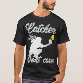 Catcher Girl Softball s For Girls Softball Catcher T-Shirt