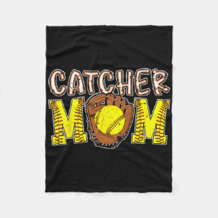 Catcher Mom Softll Catcher Mom Softll Catcher Mama Fleece Blanket