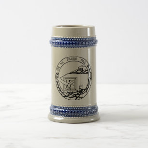 Catches Insigne “Maginot Line " Beer Stein