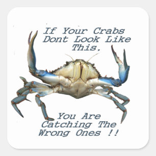 Catching Crabs, Funny Stickers