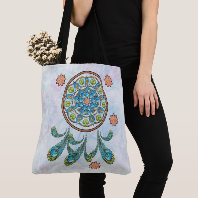 Catching Dreams Tote Bag (Close Up)