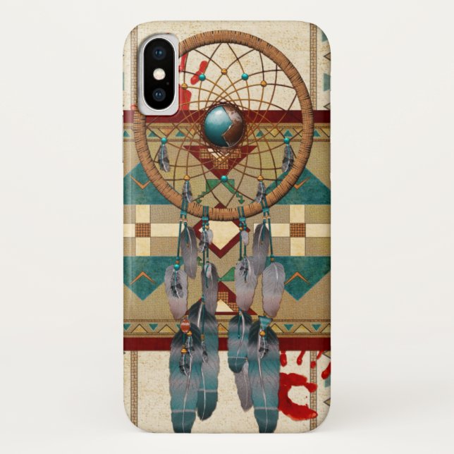 Catching Spirit Native American Case-Mate iPhone Case (Back)