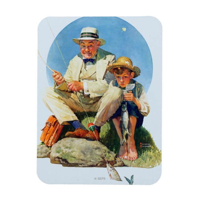 Catching the Big One Magnet (Vertical)