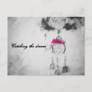 Catching the dream postcard